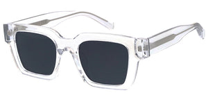 CP001 Premium Unisex Plastic Medium Chunky Square Frame w/ Wire Core Temples