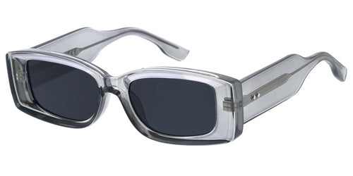 CP002 Premium Unisex Plastic Small Chunky Rectangular Frame w/ Wire Core Temples