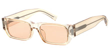 CP003 Premium Unisex Plastic Small Chunky Rectangular Frame w/ Wire Core Temples