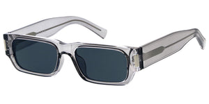 CP003 Premium Unisex Plastic Small Chunky Rectangular Frame w/ Wire Core Temples
