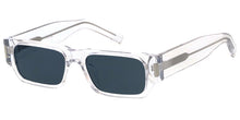 CP003 Premium Unisex Plastic Small Chunky Rectangular Frame w/ Wire Core Temples