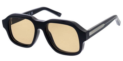 CP004 Premium Unisex Plastic Large Vintage Inspired Rectangular Aviator Frame w/ Wire Core Temples