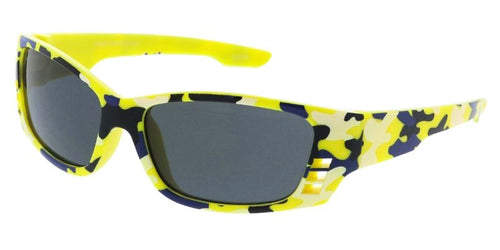 K6675B Kids' Plastic Boys Camo Printed Frame
