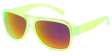 K6690B/RV Kids' Plastic Aviator Frame w/ Color Mirror Lens