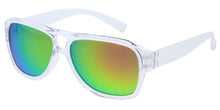 K6690B/RV Kids' Plastic Aviator Frame w/ Color Mirror Lens