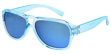 K6690B/RV Kids' Plastic Aviator Frame w/ Color Mirror Lens