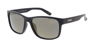 KU-POL016RV KUSH Plastic Large Rectangular Frame w/ Polarized Color Mirror Lens