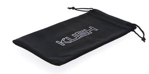 KU-POL016RV KUSH Plastic Large Rectangular Frame w/ Polarized Color Mirror Lens
