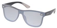 KU-POL021REV KUSH Plastic Medium Rectangular Frame w/ Polarized Color Spectrum Mirror Lens