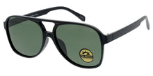 POLF1034 Unisex Large Plastic Aviator Frame w/ Polarized Lens