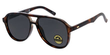 POLF1035 Unisex Large Plastic Aviator Frame w/ Polarized Lens