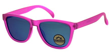POLF1037RV Plastic Medium Rectangular Square Frame w/ Polarized Color Mirror Lens