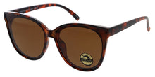POLF1038 Women's Plastic Oversized Cat Eye Frame w/ Polarized Lens