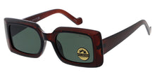 POLF1039 Women's Plastic Medium Rectangular Frame w/ Polarized Lens