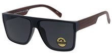 POLF1040 Plastic Large Rectangular Shield Frame w/ Polarized Lens