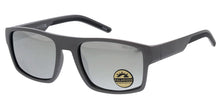 POLS2028RV Men's Casual Plastic Rectangular Frame w/ Polarized Color Mirror Lens