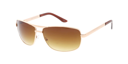 2076MH Unisex Metal Square Aviator