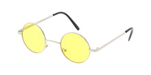 3127COL Unisex Metal Round Lennon Frame w/ Color Lens