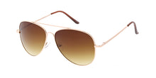 3293GLD/MH Unisex Metal Large Gold Metal Aviator