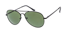 3477BLK/MH Unisex Metal Standard Aviator Black Frame