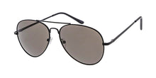 3477BLK/MH Unisex Metal Standard Aviator Black Frame