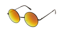 3486RV/MH Unisex Metal Classic Midsize Round Frame w/ Color Mirror Lens