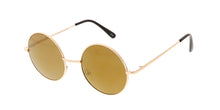 3486RV/MH Unisex Metal Classic Midsize Round Frame w/ Color Mirror Lens