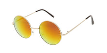 3486RV/MH Unisex Metal Classic Midsize Round Frame w/ Color Mirror Lens