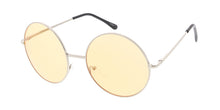 3492MH Women's Metal Large Round Wire Frame w/ Color Lens