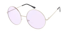 3492MH Women's Metal Large Round Wire Frame w/ Color Lens
