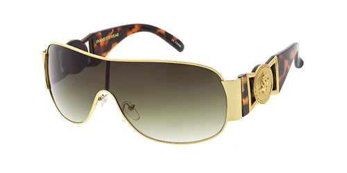 3527VE Vivant Eyewear Metal Large Shield