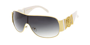 3527VE Vivant Eyewear Metal Large Shield
