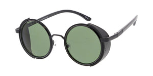 3542 Unisex Metal Medium Round Side Cover Steampunk Frame