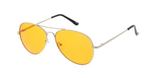 3584COL/MH Unisex Standard Metal Aviator Spring Temples w/ Color Lens