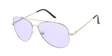 3585COL/MH Unisex Large Metal Aviator Spring Temples w/ Color Lens
