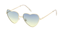 3613HRT Women's Metal Small Wire Heart Frame w/ Two Tone Lens