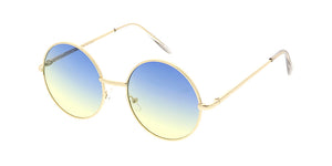3614MH Women's Medium Sized Round Metal Frame w/ Two Tone Lens