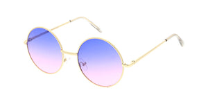 3614MH Women's Medium Sized Round Metal Frame w/ Two Tone Lens