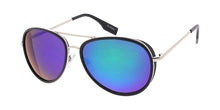 3629RV Men's Metal Casual Combo Medium Aviator w/ Color Mirror Lens