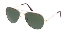 3680GLD Unisex Metal Medium Tear Drop Aviator Gold Frame