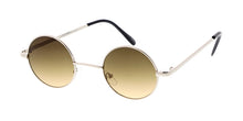 3730COL Unisex Metal Classic Small Round Lennon w/ Two Tone Lens