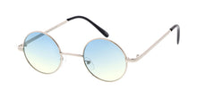3730COL Unisex Metal Classic Small Round Lennon w/ Two Tone Lens