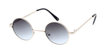 3730COL Unisex Metal Classic Small Round Lennon w/ Two Tone Lens