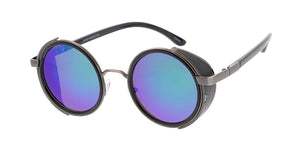 Steampunk sunglasses with side cover