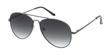 4004MH Unisex Standard Metal Aviator w/ Flat Lens