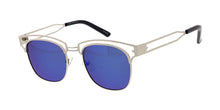 4020RV Unisex Metal Medium Cut Out Clubber Frame w/ Color Mirror Lens