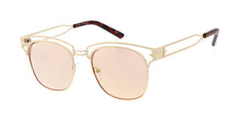 4020RV Unisex Metal Medium Cut Out Clubber Frame w/ Color Mirror Lens