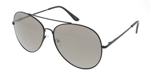 4102RV/MH Unisex Oversized Metal Aviator w/ Color Mirror Lens