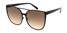 4276COL Women's Metal Oversized Cat Eye Frame w/ Two Tone Lens