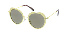 4316REV Women's Metal Heart Frame w/ Spectrum Color Mirror Lens